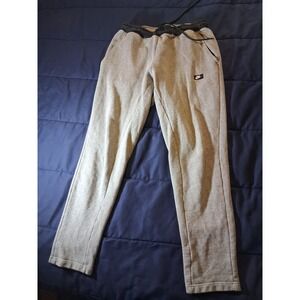 Nike Modern NSW Tapered Fleece Joggers Mens Medium Gray 805168-091‎